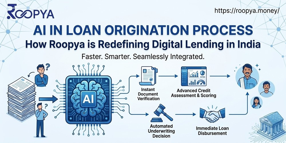AI in Loan Origination Process: How Roopya is Redefining Digital Lending in India